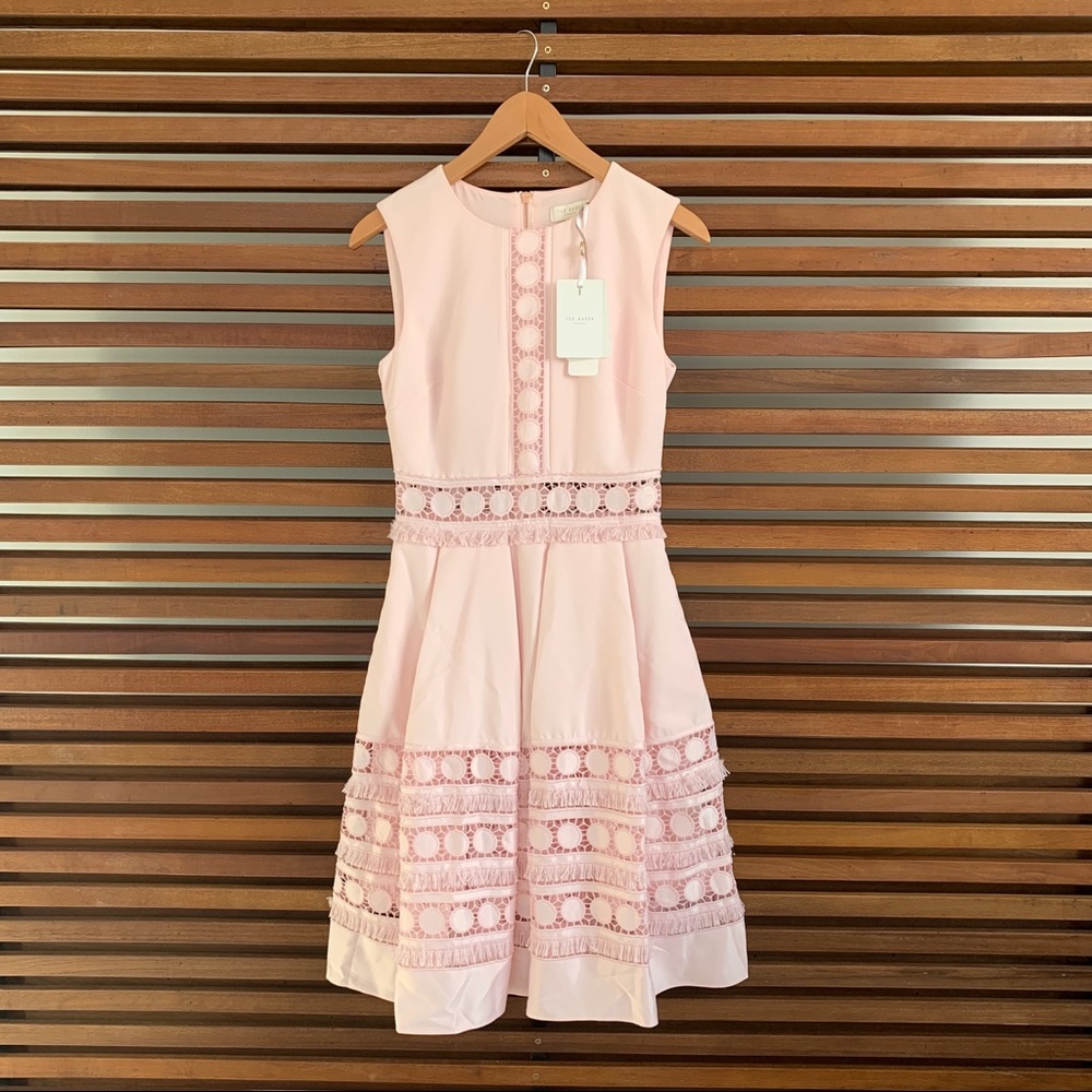 Contrast Paneling Dress | Ted Baker